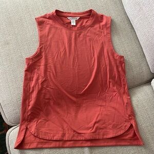 Athleta sleeveless top coral